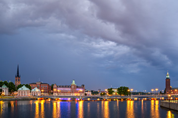 Obraz premium Stockholm at dawn