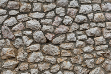 alte Mauer aus Naturstein