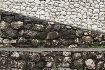Alte Mauer aus Naturstein
