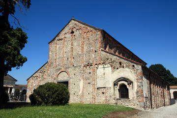 Fototapeta na wymiar San Michele Church in Oleggio, Italy