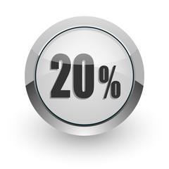 20 percent internet icon