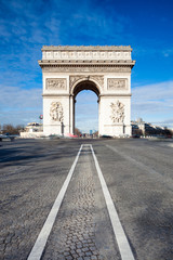 Arc de Triomphe in Paris - obrazy, fototapety, plakaty