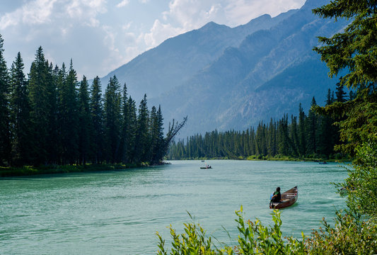 Boating, Bow River