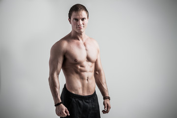 Fitness male model