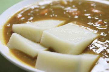 カレー餅
