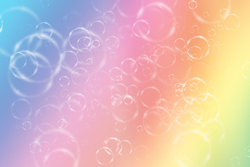 Soft colored abstract background, with circle blured
