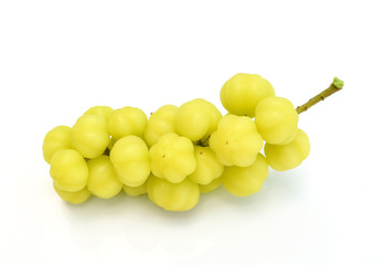 Star gooseberry on white backgroud