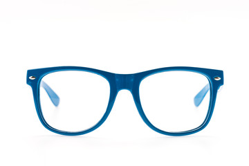 Colorful Eyeglasses isolated on white