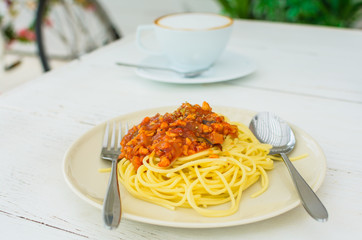 Spaghetti bolognese