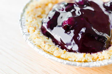 Blueberry cheesecake