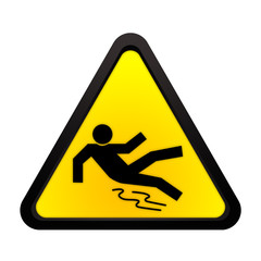 Warnhinweis Rutschgefahr