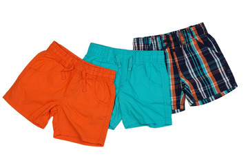 colored shorts