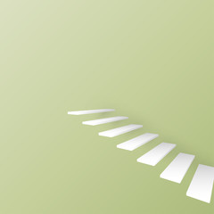 abstract 3d staircase background
