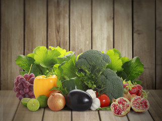 vegetables and fruits