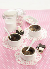 Creme brulee with licorice