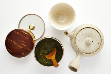 茶器とお茶