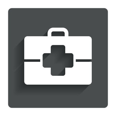 Medical case sign icon. Doctor symbol.