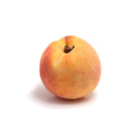 ripe tasty peach and beige