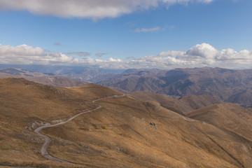 Mountain Dirt Road in Armenia