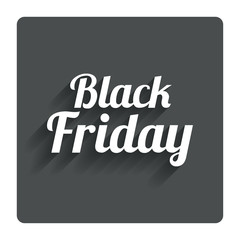 Black Friday sale icon. Special offer symbol.