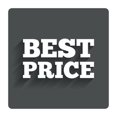 Best price sign icon. Special offer symbol.