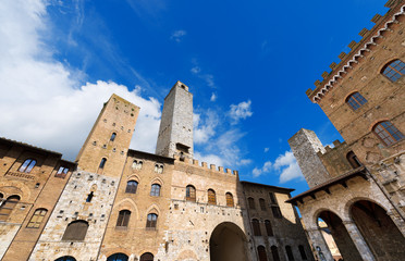 Fototapeta premium San Gimignano - Siena Tuscany Italy