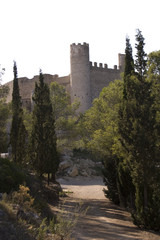Fototapeta na wymiar Castillo de Alcalá de Xivert (Maestrazgo) 2