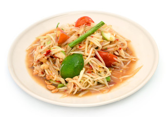  green papaya salad