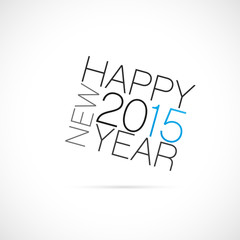 Obraz premium 2015-carte de voeux