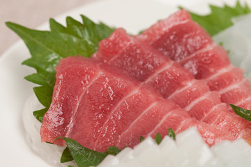 マグロの刺身