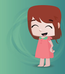 Cute little girl