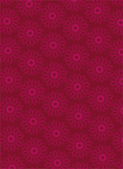 Seamless Flower Pattern Background