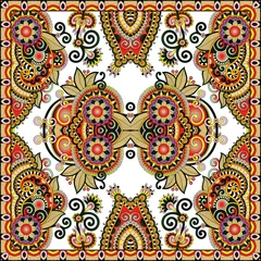 Tischdecke Traditional ornamental floral paisley bandanna © Kara-Kotsya