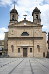 Obraz premium Church of Estella.Navarre.Spain