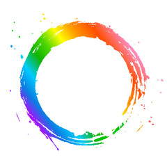 虹　円　フレーム