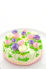 Flower cakes