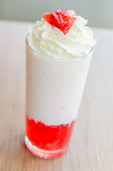Strawberry smoothie