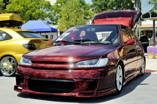 Car tuning exhibition