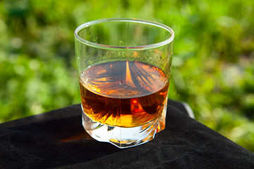 Glass of whiskey