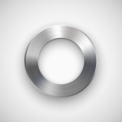 Abstract Donut Button Template