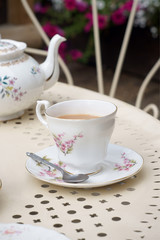 Fototapeta premium Afternoon tea in fine china