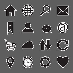 Website and Internet sticker Icon