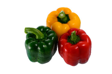 Colorful bell peppers