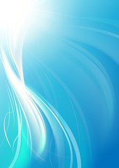 Abstract blue background