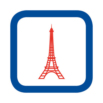 Vector illustration of Tuor Eiffel