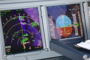 cockpit avion de ligne 331