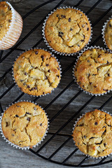 Gluten free almond and oat muffins