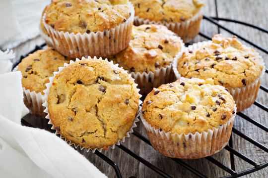Gluten free almond and oat muffins