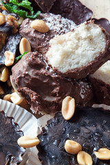 Homemade raw cakes