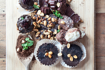 Homemade raw cakes
